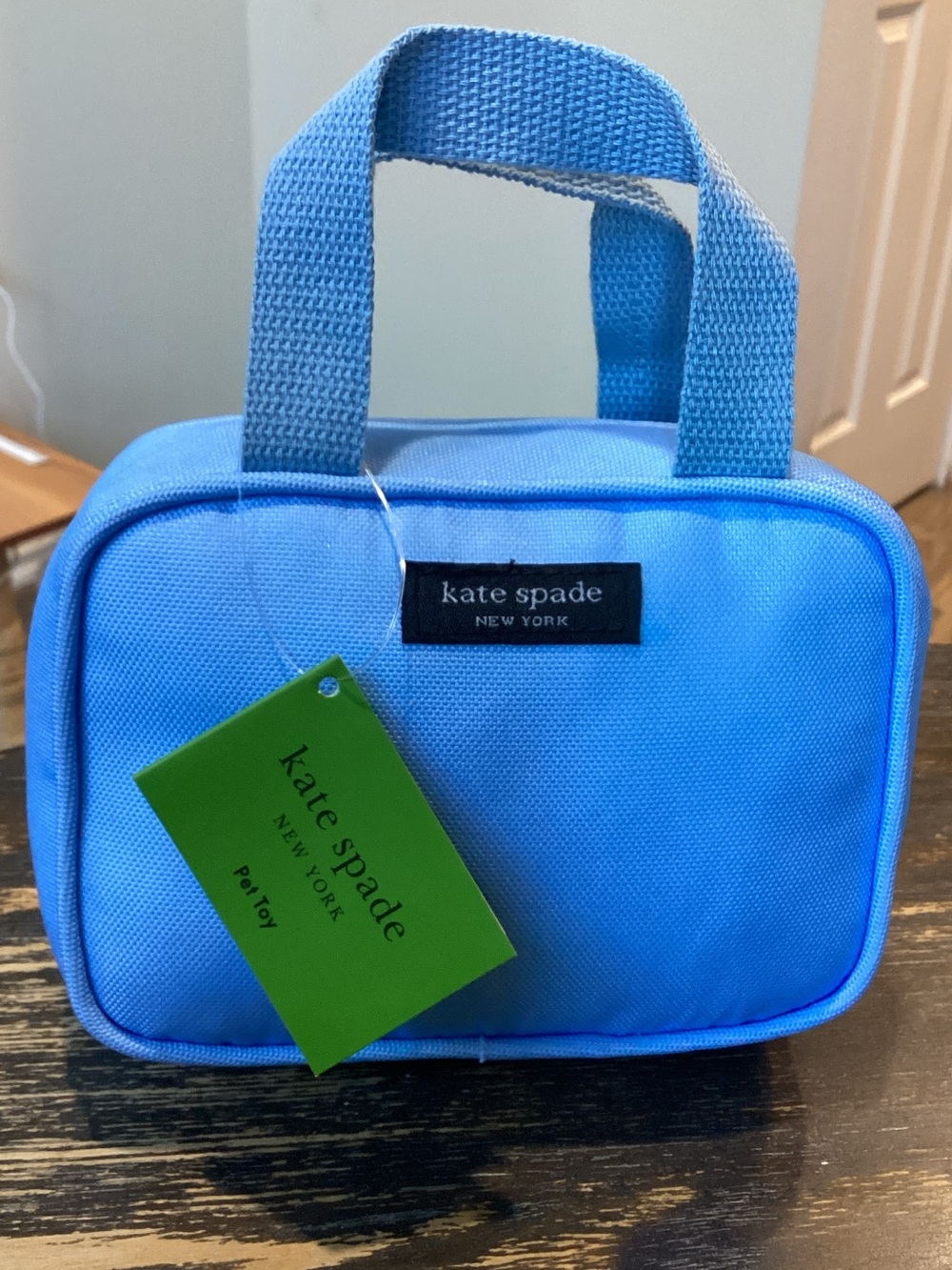 kate spade Light Blue Mini Tote Pet Toy